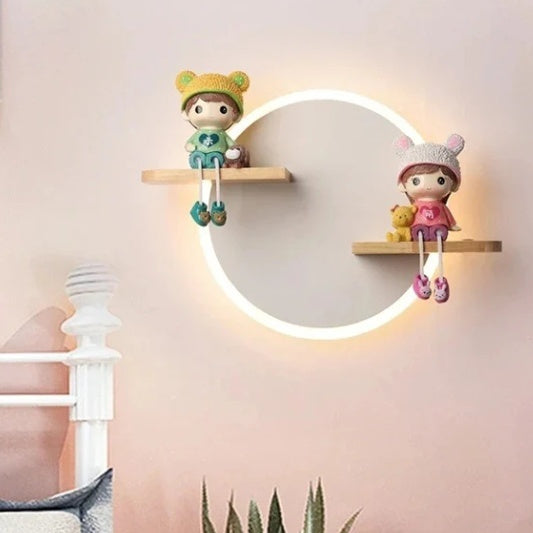 Children's Room Creative Cartoon Bedroom Bedside Decorations Wall Lamp