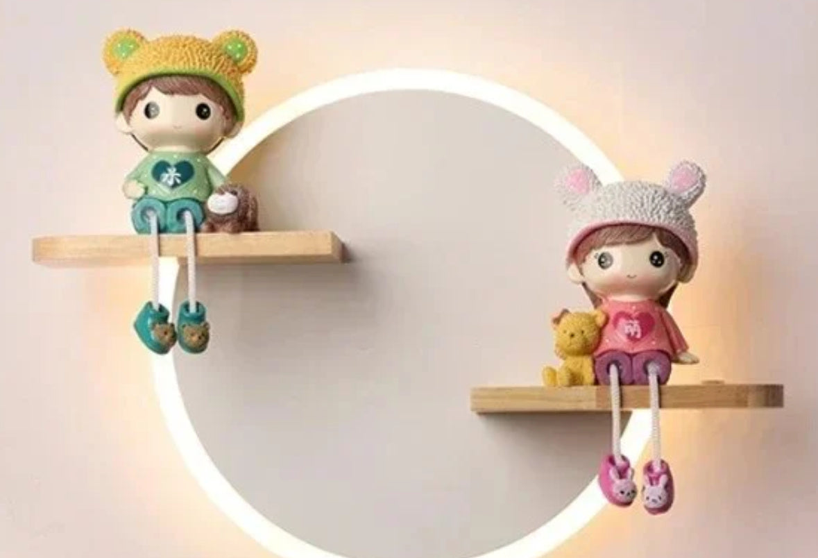 Children's Room Creative Cartoon Bedroom Bedside Decorations Wall Lamp